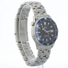 Gents Omega Seamaster Professional GMT 25358000 Rose Gold Plated case with Blue dial