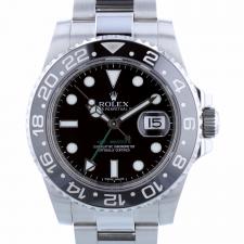 Gents Rolex GMT Master II 116710LN Stainless Steel case with Black dial