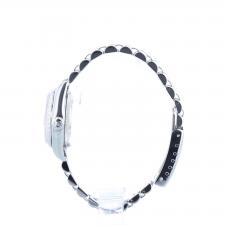 Ladies Rolex DateJust 69240 Steel case with Black Diamond dial