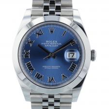 Gents Rolex Datejust 41 126300 Stainless Steel case with dial