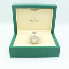 Ladies Rolex DateJust 31 178273 18ct Yellow Gold   Stainless Steel case with Jubilee Diamond set dial