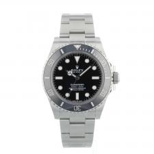 Gents Rolex Submariner Non Date 124060 Steel case with Black dial