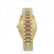 Gents Rolex Day Date 118238 18ct Yellow Gold case with Black dial