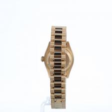 Ladies Rolex Datejust 179165 18ct Yellow Gold case with Champagne Diamond Set dial