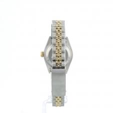 Ladies Rolex DateJust 69173 18ct Yellow Gold   Stainless Steel case with White dial