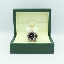 Gents Rolex GMT Master II 116713LN 18ct Yellow Gold   Stainless Steel case with Black dial