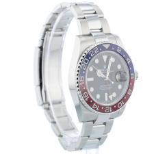 Gents Rolex GMT Master II 126710BLRO Stainless Steel case with Black dial