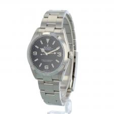 Gents Rolex Explorer 124270 Steel case with Black dial