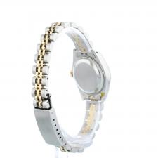 Ladies Rolex Datejust 69173 18ct Yellow Gold Stainless Steel case with White dial