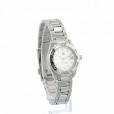 Ladies Tag Heuer Aqua Racer WBD1411 Steel case with Silver dial