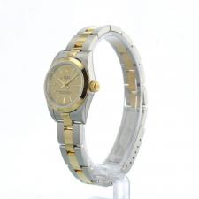 Ladies Rolex Oyster Perpetual 76183 18ct Yellow Gold   Stainless Steel case with Gilt dial