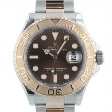 Gents Rolex Yacht-Master 40 126621 18ct Rose Gold   Stainless Steel case with Chocolate dial