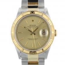 Gents  Rolex Datejust Turn O Graph 16362 18ct Yellow Gold   Stainless Steel case with Champagne  dial