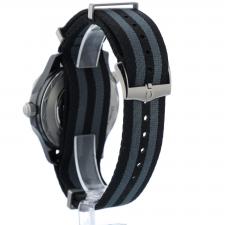 Gents Omega Seamaster 21092442001002 Steel Black Ceramic case with Black Wave dial