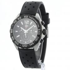 Gents Tag Heuer F1 Chrono CAZ1010 Steel case with Black dial