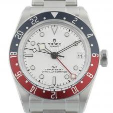 Gents Tudor Black Bay GMT 79830RB Steel case with White dial