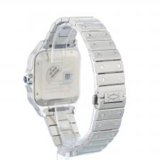 Gents Cartier Santos XL WSSA0018 Steel case with White dial