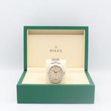 Gents Rolex Oyster Perpetual 41 134300 Stainless Steel case with Beige dial