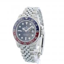 Gents Rolex GMT Master II 126710BLRO Stainless Steel case with Black dial
