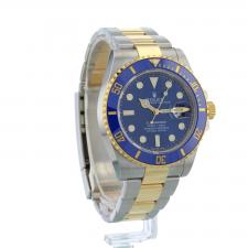 Gents Rolex Submariner Date 126613LB 18ct Yellow Gold   Stainless Steel case with Blue dial