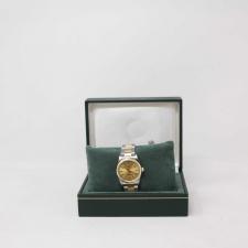 Ladies Rolex Oyster Perpetual 31 77513 18ct Yellow Gold   Stainless Steel case with Gilt dial
