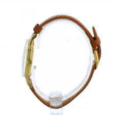 Gents Rolex Precision  18 CT case with Silver dial