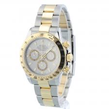 Gents Rolex Daytona 116523 18ct Yellow Gold Stainless Steel case with Grey APH dial