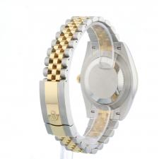 Gents Rolex Datejust 126333 18ct Yellow Gold   Stainless Steel case with Black Diamond Set  dial