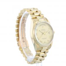 Gents Rolex Day Date 18038 18 CT case with Gilt dial