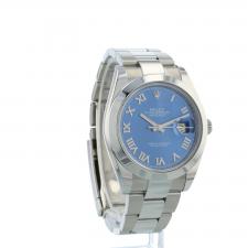 Gents Rolex Datejust 41 126300 Steel case with Blue dial