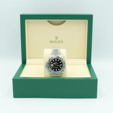 Gents Rolex GMT Master II 126720VTNR Steel case with Black dial