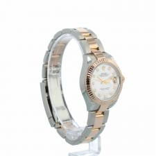 Ladies Rolex DateJust 28 279171 18ct Rose Gold   Stainless Steel case with MOP Diamond dial