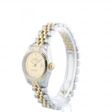 Ladies Rolex Lady-Datejust 26 179173 18ct Yellow Gold   Stainless Steel case with Gilt dial