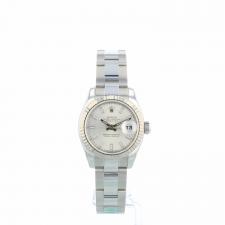 Ladies Rolex Datejust 179174 Steel case with Silver dial