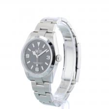 Gents Rolex  124270 Stainless Steel case with Black dial