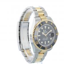 Gents Rolex Sea Dweller 126603 18ct Yellow Gold   Stainless Steel case with Black dial