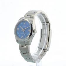 Ladies Rolex Oyster Perpetual 31 177200 Steel case with Blue dial