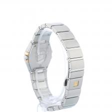 Ladies Omega Constellation 12320246055005 18ct Rose Gold   Stainless Steel case with MOP Diamond dial