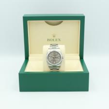 Gents Rolex Oyster Perpetual 116000 Steel case with Grey dial