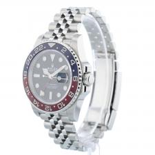 Gents Rolex GMT Master II 126710BLRO Stainless Steel case with Black dial