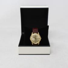 Gents Omega Dress  G/P case with Gilt dial