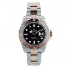 Gents Rolex GMT Master II 126711CHNR 18ct Rose Gold   Stainless Steel case with Black dial