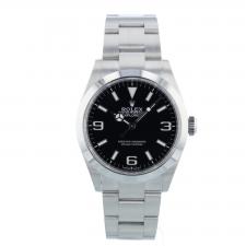 Gents Rolex Explorer 40 224270 Stainless Steel case with Black dial