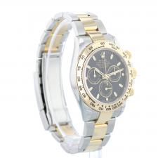 Gents Rolex Daytona 116503 18ct Yellow Gold   Stainless Steel case with Black dial