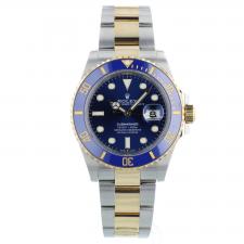 Gents Rolex Submariner Date 126613LB 18ct Yellow Gold   Stainless Steel case with Blue dial