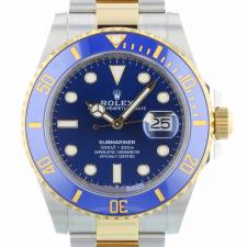 Gents Rolex Submariner Date 126613LB 18ct Yellow Gold   Stainless Steel case with Blue dial