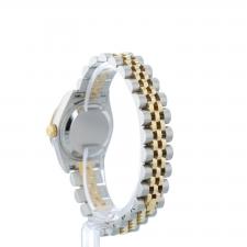 Ladies Rolex Datejust 26 179313 18ct Yellow Gold   Stainless Steel case with White Roman Numerals dial