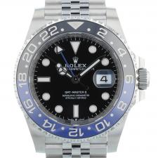 Gents Rolex GMT Master II 126710BLNR Steel case with Black dial