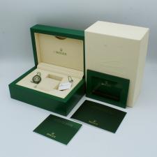 Gents Rolex Oyster Perpetual 41 124300 Stainless Steel case with Green dial