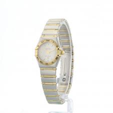 Ladies Omega Constellation 1262.30.00 18ct Yellow Gold   Stainless Steel case with Cream dial